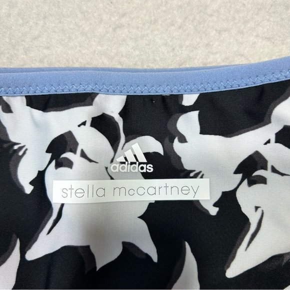 ADIDAS BY STELLA MCCARTNEY Priblue Floral Reversible Bikini Bottoms Size XS - Picture 11 of 13